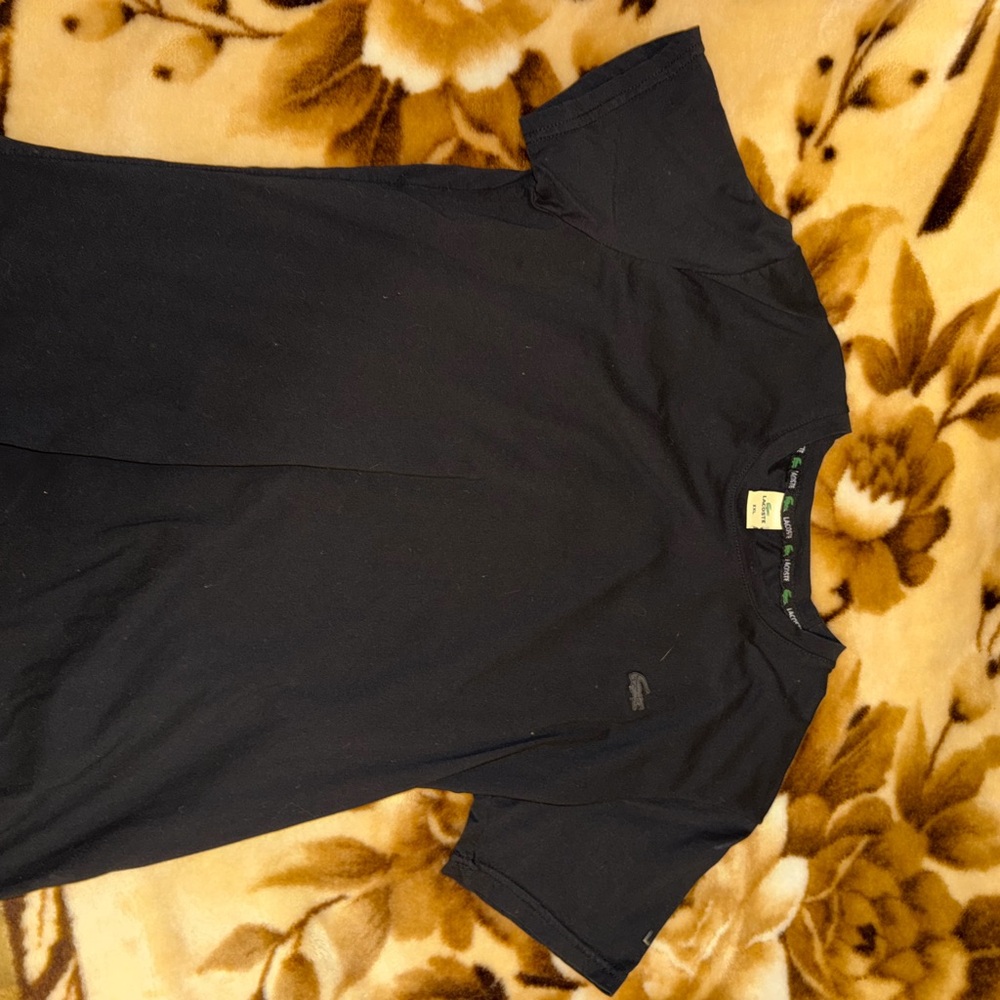 Lacoste Navy Short Sleeve Tee